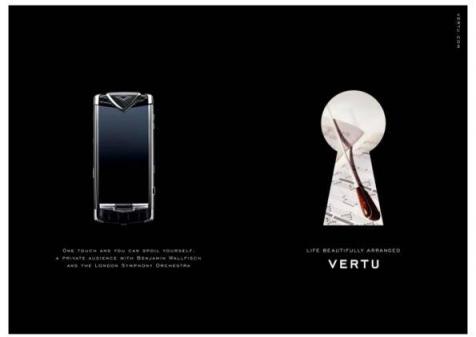 它的历史即是奢侈手机的发展史 VERTU(纬图)手机20周年大事记