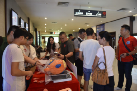 迅雷会员首期观影会：台风来临前，也吹不散大家的热情