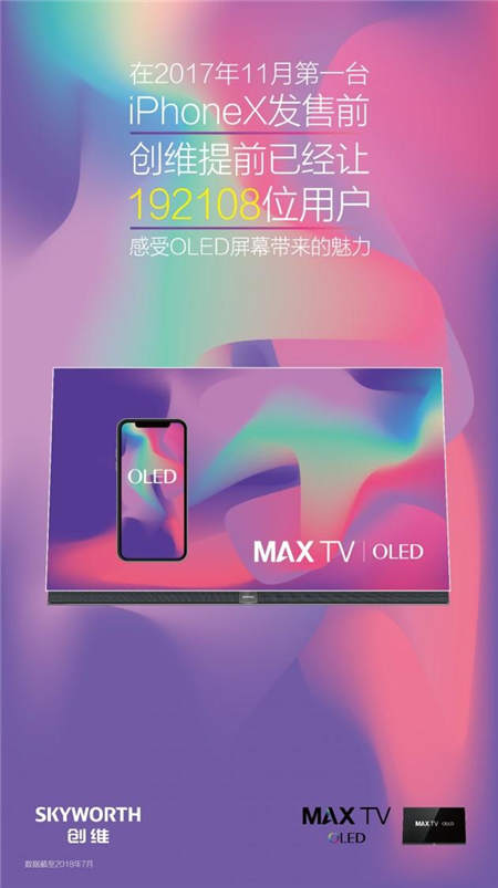 把第一成绩单做成海报，还玩转iPhoneXS发售热点！“彩电一哥”创维城会玩