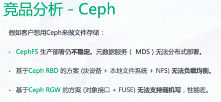 不要Ceph，青云自己做了一套QingStor文件存储系统