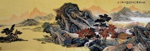 水墨丹青描绘山河之美—赏析许吉尔手绘国画山水之美！