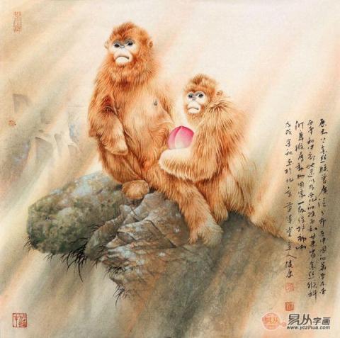 原生态艺术佳作，画家蓝健康国画赏析