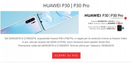 华为终端云服务助力HUAWEI P30系列欧洲热销