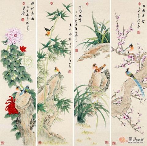 过节送领导字画什么好，好寓意的名家花鸟画推荐