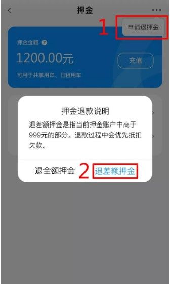 联动云租车将押金统一调整为999元