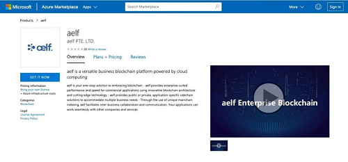 aelf先后上架亚马逊AWS和微软Azure，构建区块链+云计算蓝图