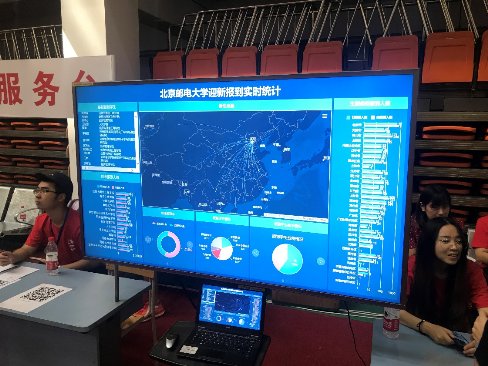 中国移动助力北京邮电大学5G智慧迎新