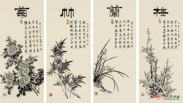 家里挂什么装饰画好，名家花鸟画真迹点缀品味艺术生活