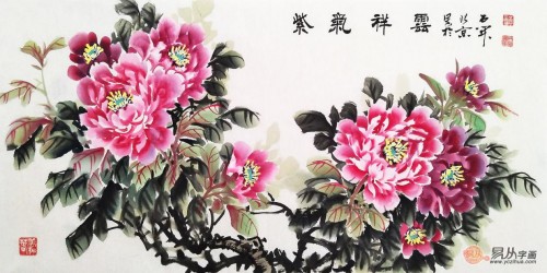 客厅适合挂什么字画，国画花鸟经典四款寓意解析