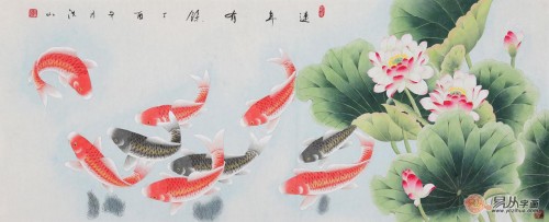 客厅适合挂什么字画，国画花鸟经典四款寓意解析