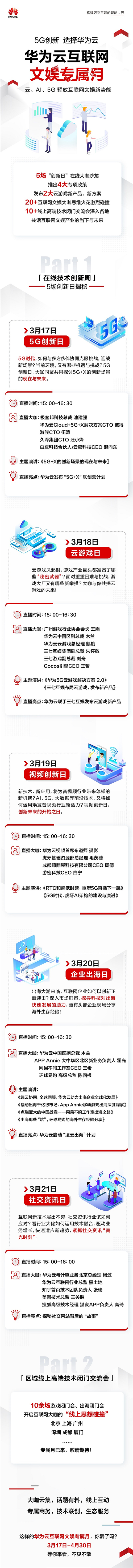 云、AI、5G创新时代，华为云释放泛娱乐产业新动能