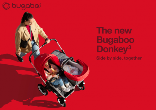 Bugaboo 新款时尚推车，摩登亲子出行造型 so easy！