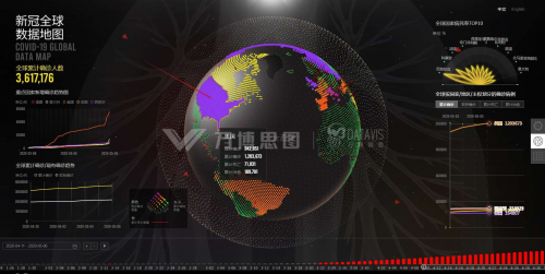 以强大3D感知助力疫情追踪 万博思图正式上线新冠全球数据地图