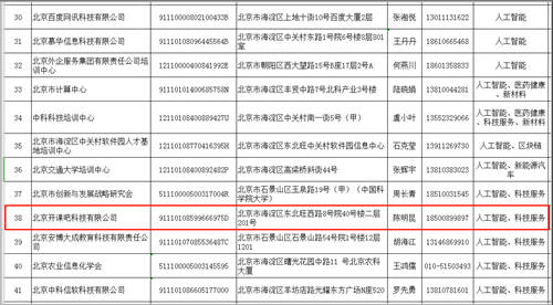 开课吧入选国家首批高精尖产业技能提升培训机构