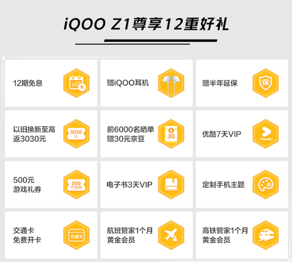 全球首款5G双卡双待机型 iQOO Z1京东5月25日开启预售