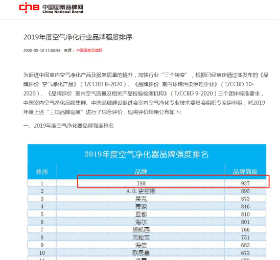 IAM空气净化器除醛杀菌，紧闭门窗的空调房更需要它