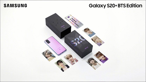 来自BTS的高级宠粉 三星Galaxy S20+ 5G BTS定制版你订了吗