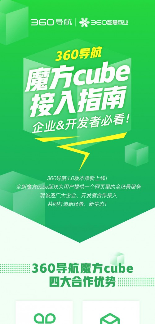 360导航魔方cube诚邀广大企业合作！