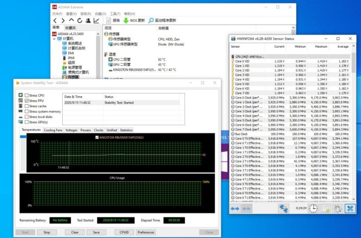 AMD YES！雷神911黑武士 Ryzen 评测