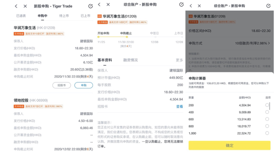 华润万象生活冲刺港交所招股进行时，老虎证券打新通道已开启最高支持15倍杠杆