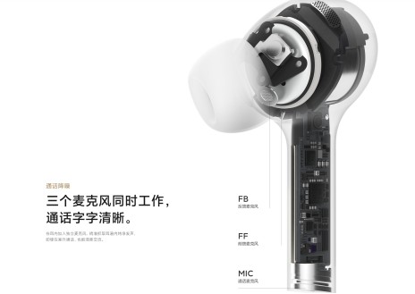 搭载声加科技SVE算法 小米Air2 Pro 耳机增加ANC风噪抑制功能