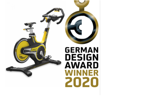 乔山GR7动感单车荣获“German Design Award 2020”德国设计奖