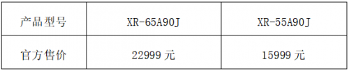 引领芯时代 索尼发布A90J及液晶X90J/X91J