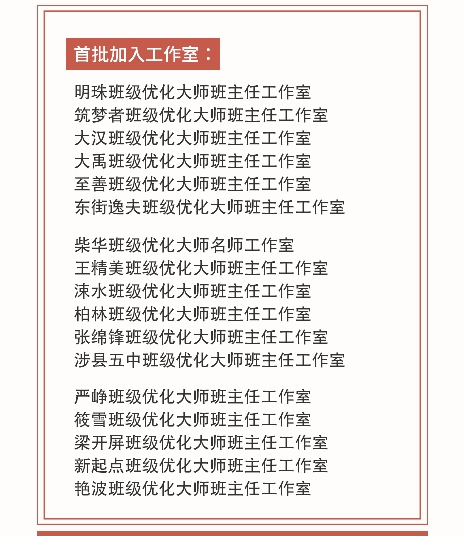 官宣!”班优全国班主任工作室联盟正式成立!赋能260万班主任成长