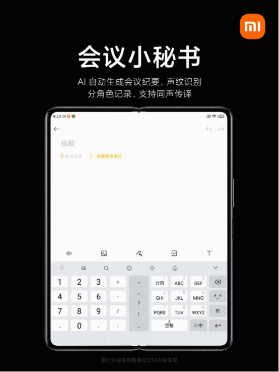 高端商务与休闲娱乐一机搞定，可折叠屏幕还得看小米MIX FOLD