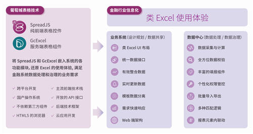 「技术分享」表格技术解决方案——金融行业