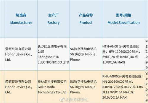 荣耀50官宣定档 外观ID继承华为nova8