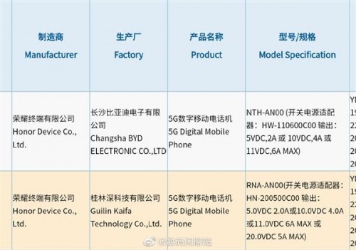 接棒华为Nova8 荣耀50定档6.16