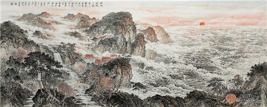 诗情画意绘山河——当代实力派画家大隐山水画作品欣赏