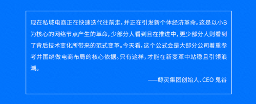 做兴趣电商的抖音，做电商AI SaaS的鲸灵集团蜂享家，他们的私域白皮书有何不同？