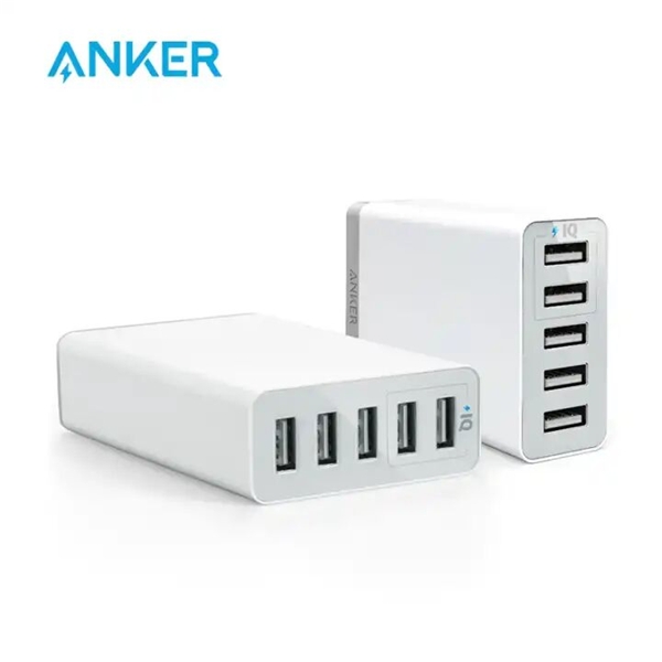 完美的家庭充电中枢——Anker安克25W 5口USB苹果手机充电器