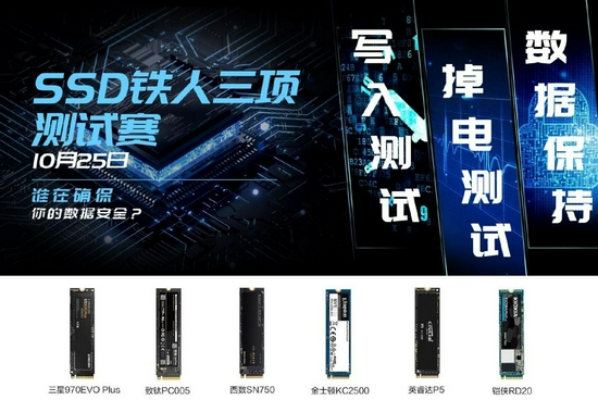 三款PCIe3.0固态硬盘横评：谁的实际性能使用更佳？