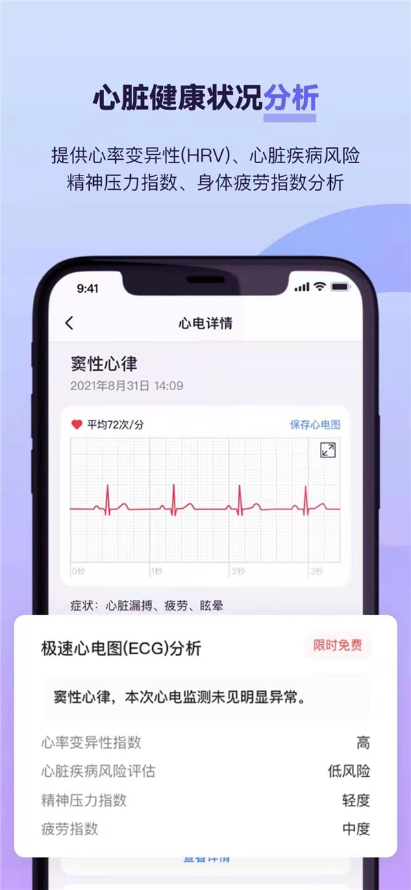 心脏健康服务App“心脏+”全面评测