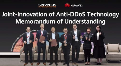 荷兰ISP Serverius与华为签署DDoS防御技术联合创新备忘录