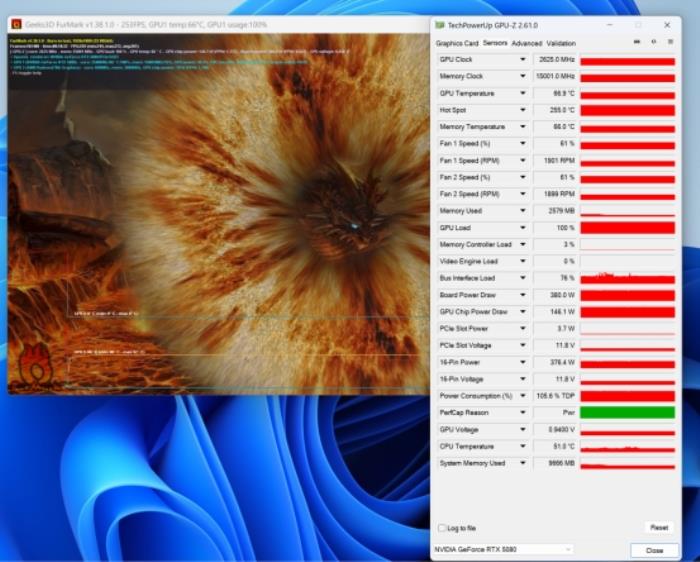 支持DLSS4，影驰 RTX 5080 金属大师OC评测