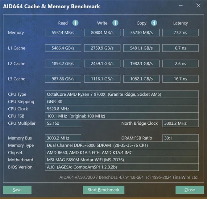 国韵神颜，一键高频，神凝系列DDR5 6000 CL28内存评测